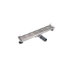 Saniclass douchegoot met muurflens 60x7x6.7cm ondiep met zijuitloop RVS SW6736 Saniclass douchegoot met muurflens 60x7x6.7cm ondiep met zijuitloop RVS SW6736