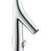 AXOR Starck organic electronische wastafelkraan netspanning met greep chroom GA31603 AXOR Starck organic electronische wastafelkraan netspanning met greep chroom GA31603