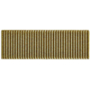 Douglas Jones RETRO Carrelage mural - 5x15cm - 8.5mm - alpi dark (Jaune) SW1574215