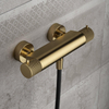 Hotbath Cobber X Thermostatische douchemengkraan - PVD - geborsteld messing (goud) SW440773