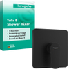 Hansgrohe Talis E douchemengkraan voor iBox Universal 2 mat zwart SW1567364