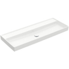 Villeroy & Boch Collaro lavabo - 120x47x16cm - sans trou de robinet - stone white mat SW358353