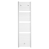 Stelrad Dahlia radiateur sèche-serviettes 77,5x73,7cm 520watt 4 raccordements Acier Blanc brillant 8222152