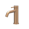 IVY Bond Mitigeur de lavabo - posé - bas - coldstart - cuivre brossé mat PVD SW1030718