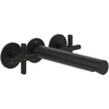 Villeroy & Boch Loop & Friends Robinet de lavabo à trois trous - noir mat SW974343