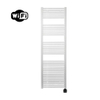 Sanicare HPW Elektrische Radiator - 172x45cm - 920W - wifi - thermostaat - zwart - rechtsonder - wit SW1448075