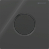 Geberit Type01 urinioir bedieningsplaat - 230V- rond - Gitzwart RAL - 9005 - zwart SW1237020