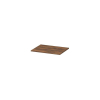 Ink topdeck 45 plaque de recouvrement 60x2x45cm pour armoire inférieure décor bois noyer SW207419