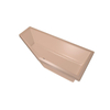 Xenz Society Compact ligbad 170x75x44cm rechts met poten zonder afvoer Acryl Bahama beige Hoogglans SW102936 Xenz Society Compact ligbad 170x75x44cm rechts met poten zonder afvoer Acryl Bahama beige Hoogglans SW102936