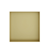 Hotbath &MORE Inbouwbox of inbouwnis - 30x30x10 - frameless - PVD - geborsteld messing (goud) SW1246552