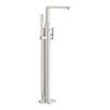 Grohe Lineare New Partie de finition pour robinet de bain sur pied avec inverseur et douchette Sena et flexible 125cm supersteel SW97562 Grohe Lineare New Partie de finition pour robinet de bain sur pied avec inverseur et douchette Sena et flexible 125cm supersteel SW97562