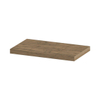 INK 35d étagère murale - 60x35x3.5cm - bord avant chanfreiné - pour niche - MFC chêne naturel SW493454