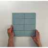 ÉCHANTILLON Terravito Galeno carreau mural - 7.5x15cm - Rectangle - 8.5mm - Sky Brillo SW736184