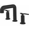Crosswater Union Mitigeur lavabo - levier - 3 trous - Noir mat SW968274