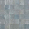 SAMPLE Marazzi Zellige Carrelage murale 10x10cm 10mm Cielo SW976469