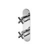 Hotbath Chap thermostat encastrable avec inverseur 3 voies thermostatique verticale chrome SW11418 Hotbath Chap thermostat encastrable avec inverseur 3 voies thermostatique verticale chrome SW11418
