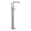 GROHE Essence New Robinet de bain sur pied avec garniture de douche supersteel SW73258