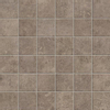 Atlas Concorde Solution carreau mosaïque - 29,6x29,6cm - 8mm - rectifié - effet béton - Taupe SW863176