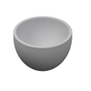 INK Jazz XS Vasque à poser 20x20cm rond polystone Blanc mat SW207540