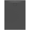Villeroy & Boch Ecora douchebak - 140x100x3.5cm - afvoer korte zijde - anthracite (antraciet) SW1558954