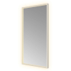 Hotbath &MORE Spiegel - 50x100cm - direct en indirect LED - color changing - spiegelverwarming - met afstandsbediening - geborsteld RVS 316 SW1246049