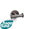 FugaFlow Efficiente Acces Handdoekhaak - dubbel - rond - RVS - Black Friday - SW1123456