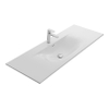 Thebalux Lavabo soft 120cm céramique 1x cuve 1x trou de robinet SW717334