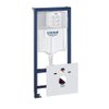 Grohe Rapid SL WC element met wandbevestiging met geluidisolatieset 0729205 Grohe Rapid SL WC element met wandbevestiging met geluidisolatieset 0729205