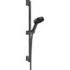 Hansgrohe Pulsify Select glijstangset 3jet Relaxation EcoSmart 10.5cm met glijstang 65 cm Mat Zwart SW651018