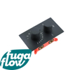 FugaFlow Eccelente Sobrado Badkamer Thermostatische Inbouwkraan - inbouwdeel - mat zwart - Black Friday - SW1123347