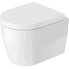 Duravit ME by Starck hangtoilet - 37x48x35cm - rimless - met softclose zitting - glans wit SW1476647