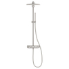 Grohe Euphoria SmartControl Cube Regendoucheset Opbouw- - hoofddouche 31cm - hannddouche staaf - Supersteel (RVS) SW439032