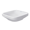 Duravit DuraStyle opzetkom geslepen 43x43cm met wondergliss wit SW54126 Duravit DuraStyle opzetkom geslepen 43x43cm met wondergliss wit SW54126