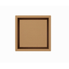Fortifura Galeria Inbouwnis - 30x30x7cm - PVD - geborsteld koper SW876695