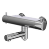 IVY Bond Mitigeur thermostatique de bain apparent - bec de baignoire orientable - inverseur - Cooltouch - Chromé SW1031078
