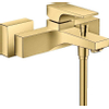 Hansgrohe Metropol badkraan met omstel met koppelingen polished gold SW358668