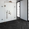 Saniclass Create douchecabine XL 90x160cm profielloos met antikalk en 8mm veiligheidsglas koper SW486556 Saniclass Create douchecabine XL 90x160cm profielloos met antikalk en 8mm veiligheidsglas koper SW486556