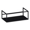 BRAUER Believe plaque de sol 80 - 75,5x41x1,8cm - noir mat SW445355