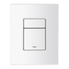 Grohe Even Bedieningsplaat - dualflush - 2-knops - alpine wit 0701179