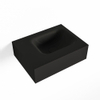 MONDIAZ LEX Opbouwwastafel 40x30x12cm 0 kraangaten wasbak rechts Solid Surface Urban mat SW476348 MONDIAZ LEX Opbouwwastafel 40x30x12cm 0 kraangaten wasbak rechts Solid Surface Urban mat SW476348