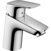 Hansgrohe Logis Eengreeps wastafelmengkraan - 70 - coolstart - met PopUp - trekwaste - hoogglans chroom 0605640