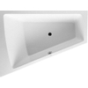 Duravit Paiova Kunststof bad acryl afgeschuind links - 170x130x46cm - zonder poten - glans wit 0297535