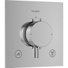 Hansgrohe Ecostat Comfort E Inbouwthermostaat - 2 functies - chroom SW1388311