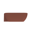 Arcqua Havana Baignoire demi-îlot - 170x80cm - gauche - terracotta mat SW1224205