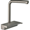 Hansgrohe Aquno select m81 1 greeps keukenkraan - 250 uittrekbare uitloop - 2jet - rvs look SW541629