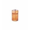 Wellmark lampe à huile 12x7.5cm verre recyclé ambre SW891021