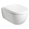 Plieger Kansas hangtoilet – Rimless – diepte 54,5 cm – met softclose zitting – glans wit SW643424
