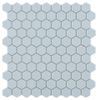 By goof mosaïque hexagonale bleu clair 29.5x29.5cm carreau de mur mosaïque bleu mat SW727420
