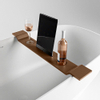 Mondiaz Easy Planche de bain - 12,5x86x4,2cm - Solid Surface - Mat rouillé SW644680
