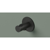 Hotbath Ace Coude pour flexible de douche - avec support - Noir mat PVD SW1119256